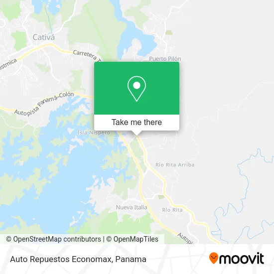 Auto Repuestos Economax map