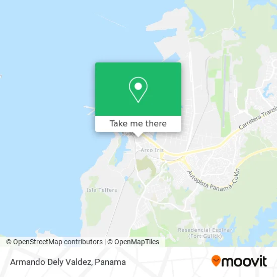 Armando Dely Valdez map