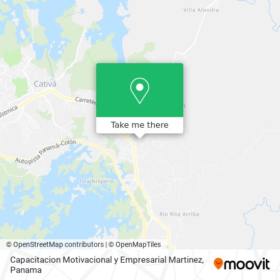 Capacitacion Motivacional y Empresarial Martinez map