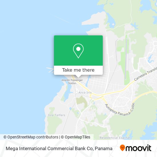 Mega International Commercial Bank Co map