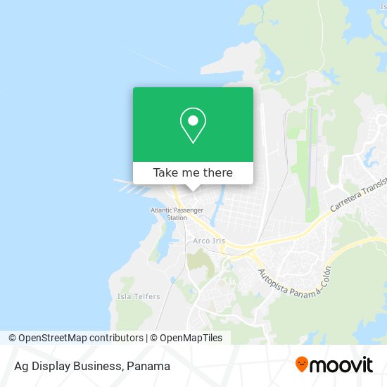 Ag Display Business map