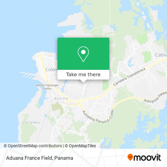 Aduana France Field map