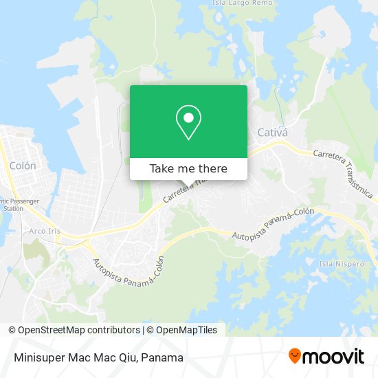 Minisuper Mac Mac Qiu map
