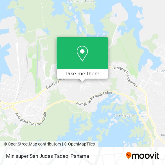 Mapa de Minisuper San Judas Tadeo