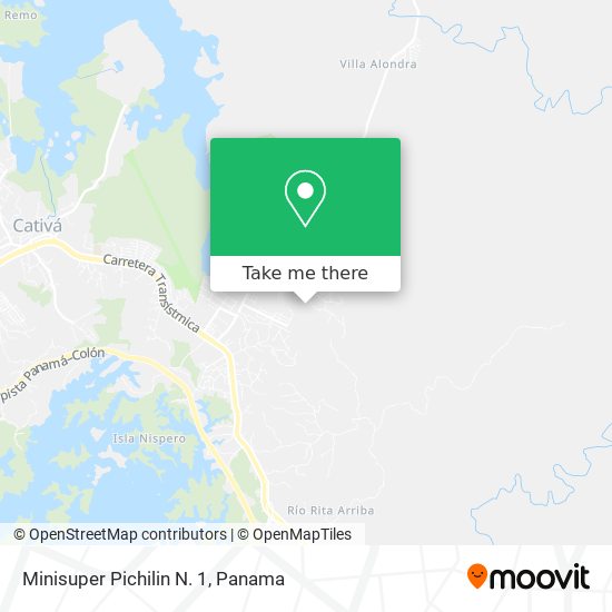 Minisuper Pichilin N. 1 map