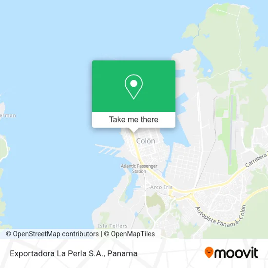 Mapa de Exportadora La Perla S.A.