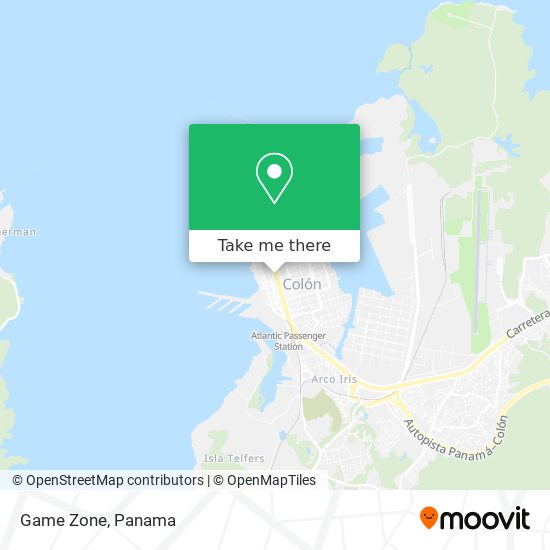 Game Zone map