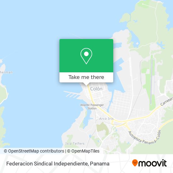 Federacion Sindical Independiente map