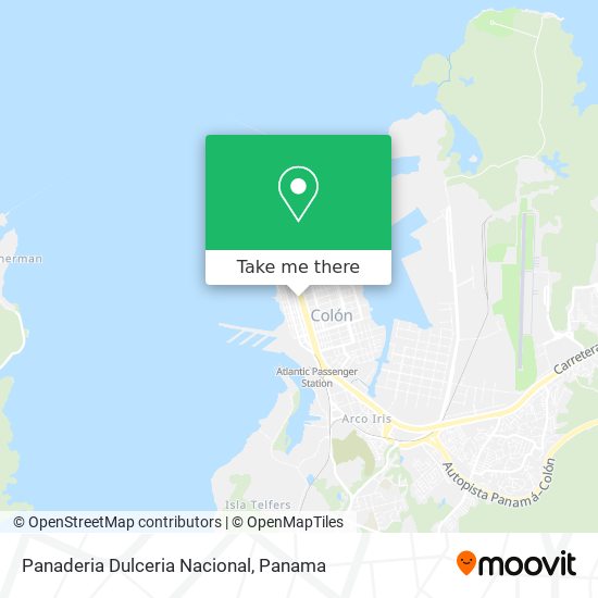 Panaderia Dulceria Nacional map