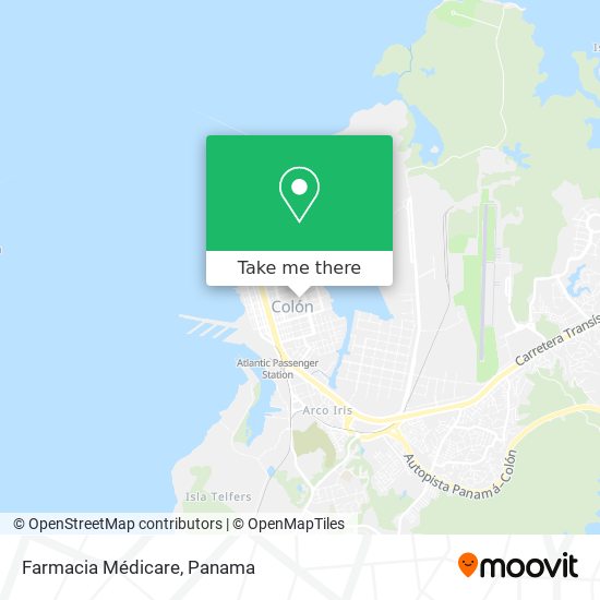Farmacia Médicare map