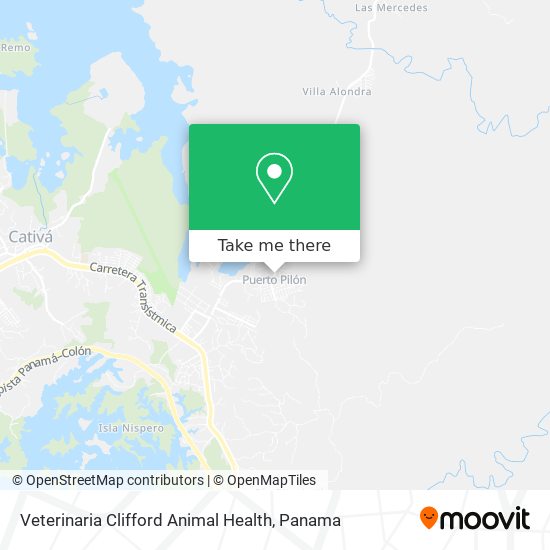 Mapa de Veterinaria Clifford Animal Health