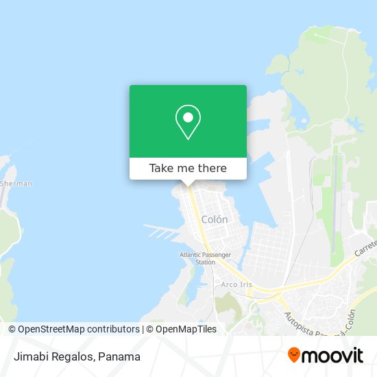 Jimabi Regalos map