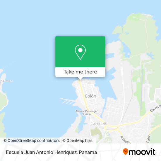 Escuela Juan Antonio Henriquez map