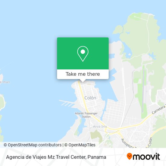 Agencia de Viajes Mz Travel Center map