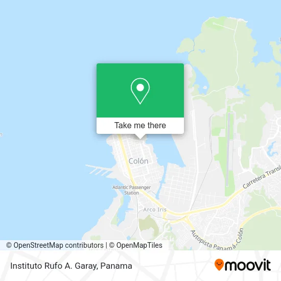 Instituto Rufo A. Garay map
