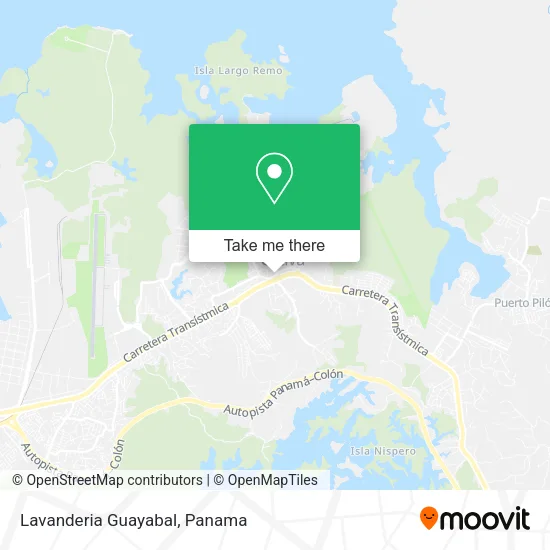 Lavanderia Guayabal map