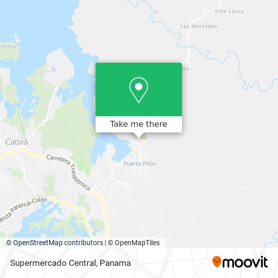 Mapa de Supermercado Central