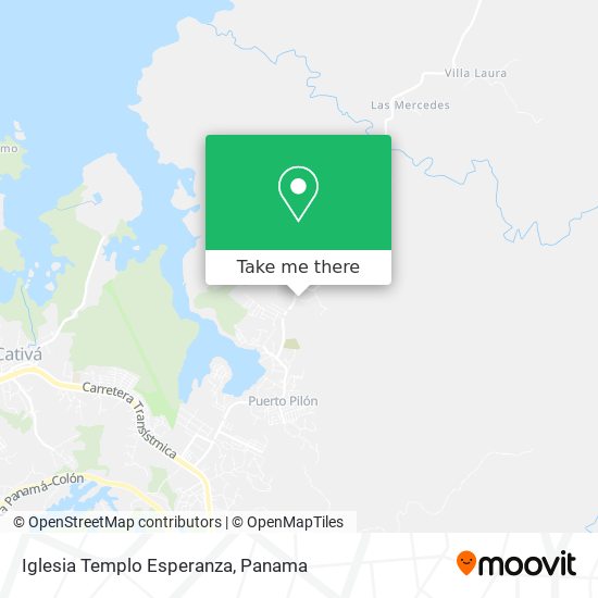 Mapa de Iglesia Templo Esperanza