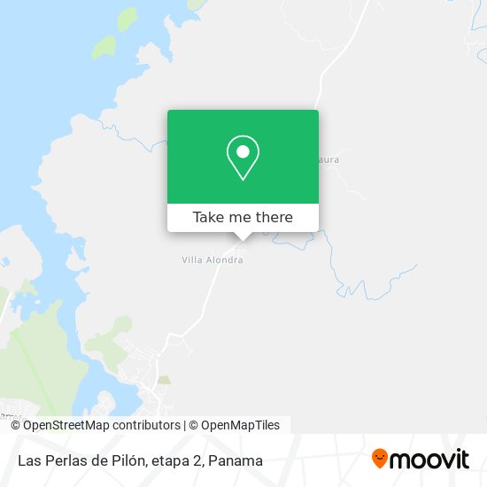 Las Perlas de Pilón, etapa 2 map