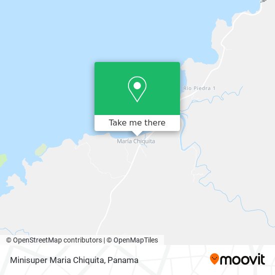 Minisuper Maria Chiquita map