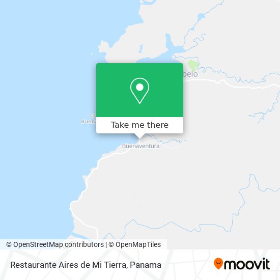 Restaurante Aires de Mi Tierra map