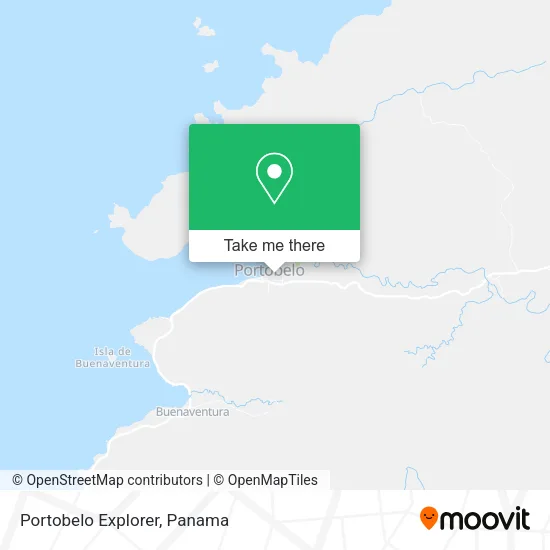 Mapa de Portobelo Explorer