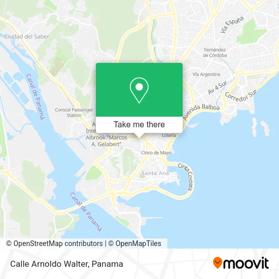 Calle Arnoldo Walter map