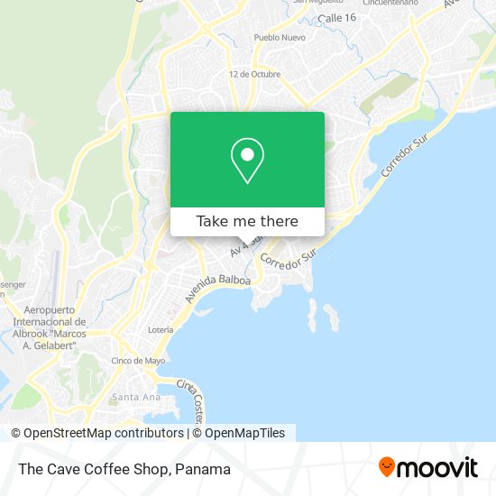 Mapa de The Cave Coffee Shop