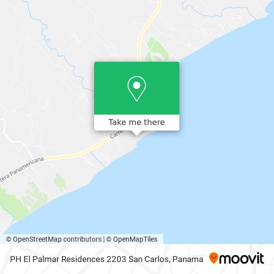 Mapa de PH El Palmar Residences 2203 San Carlos