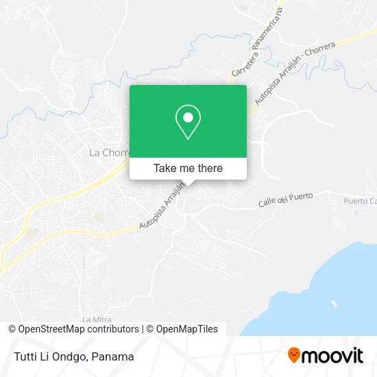 Mapa de Tutti Li Ondgo