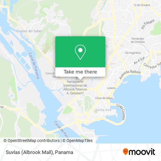 Suvlas (Albrook Mall) map