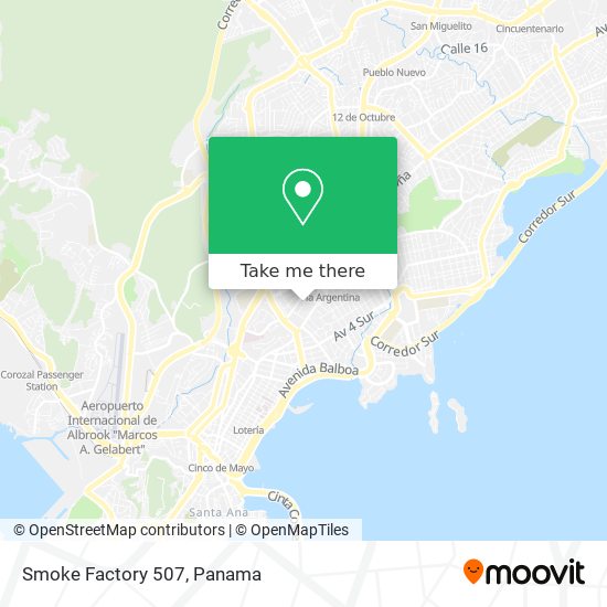 Mapa de Smoke Factory 507