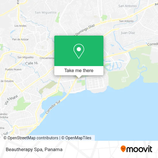Beautherapy Spa map