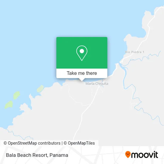 Bala Beach Resort map