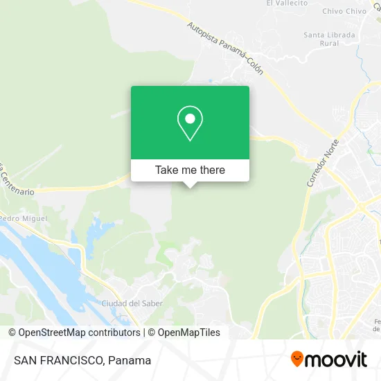 SAN FRANCISCO map