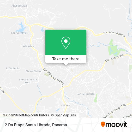 2 Da Etapa Santa Librada map