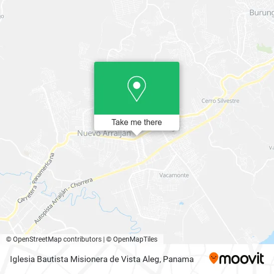 Mapa de Iglesia Bautista Misionera de Vista Aleg