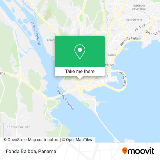 Fonda Balboa map