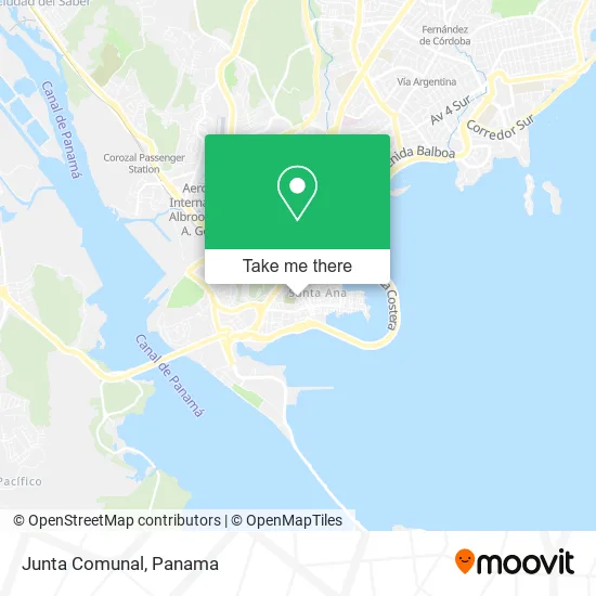Mapa de Junta Comunal