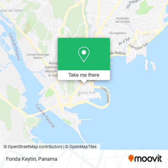 Fonda Keytin map