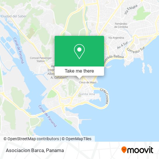 Asociacion Barca map