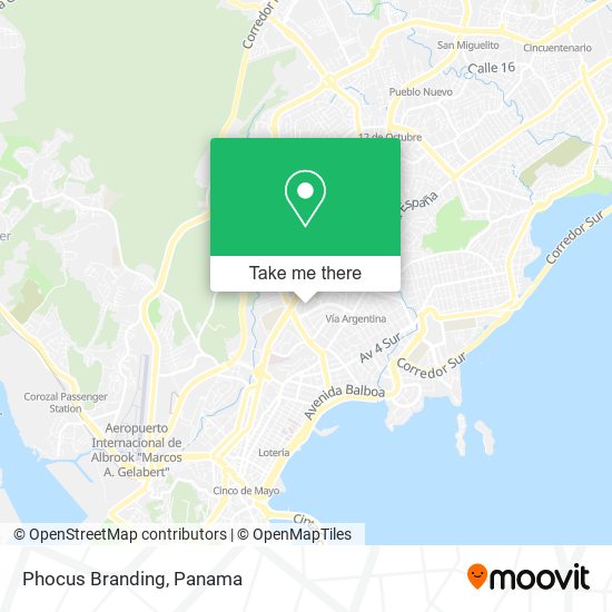 Phocus Branding map