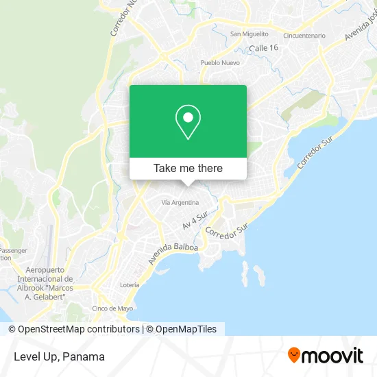 Mapa de Level Up