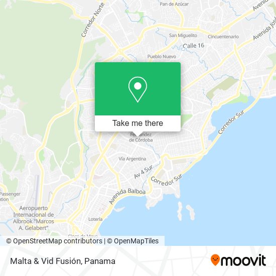 Malta & Vid Fusión map