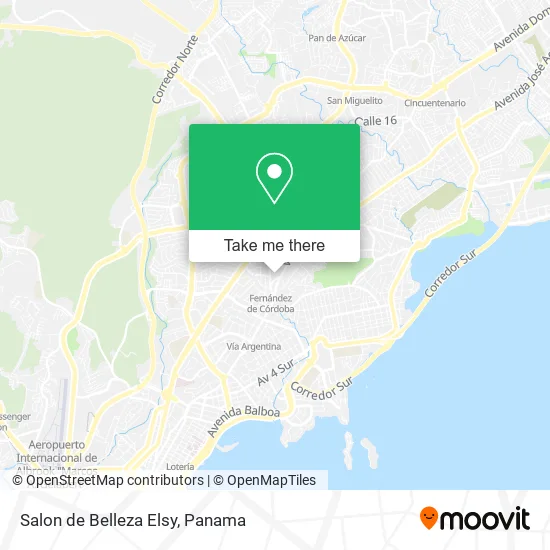 Salon de Belleza Elsy map