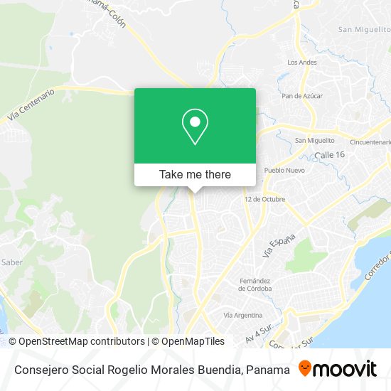 Consejero Social Rogelio Morales Buendia map