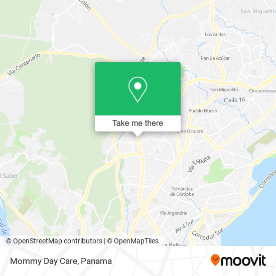 Mommy Day Care map