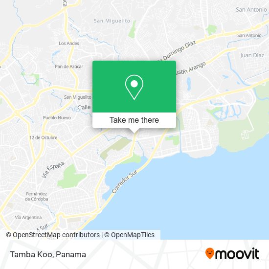 Tamba Koo map