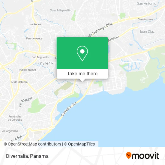 Mapa de Divernalia