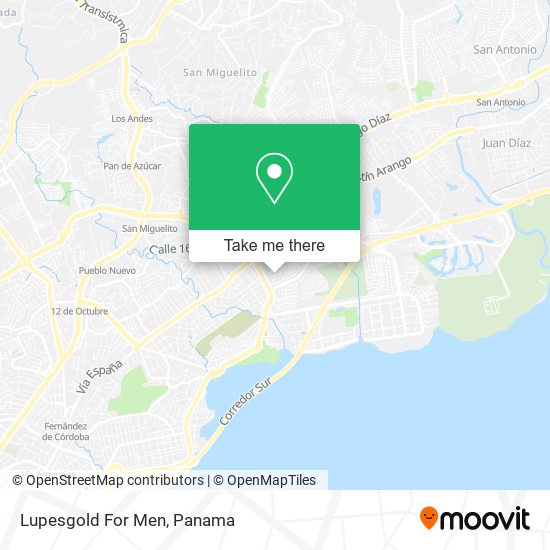 Lupesgold For Men map